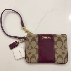 NWT Coach Wristlet